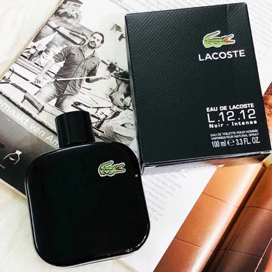 Lacoste Noir Con Caja