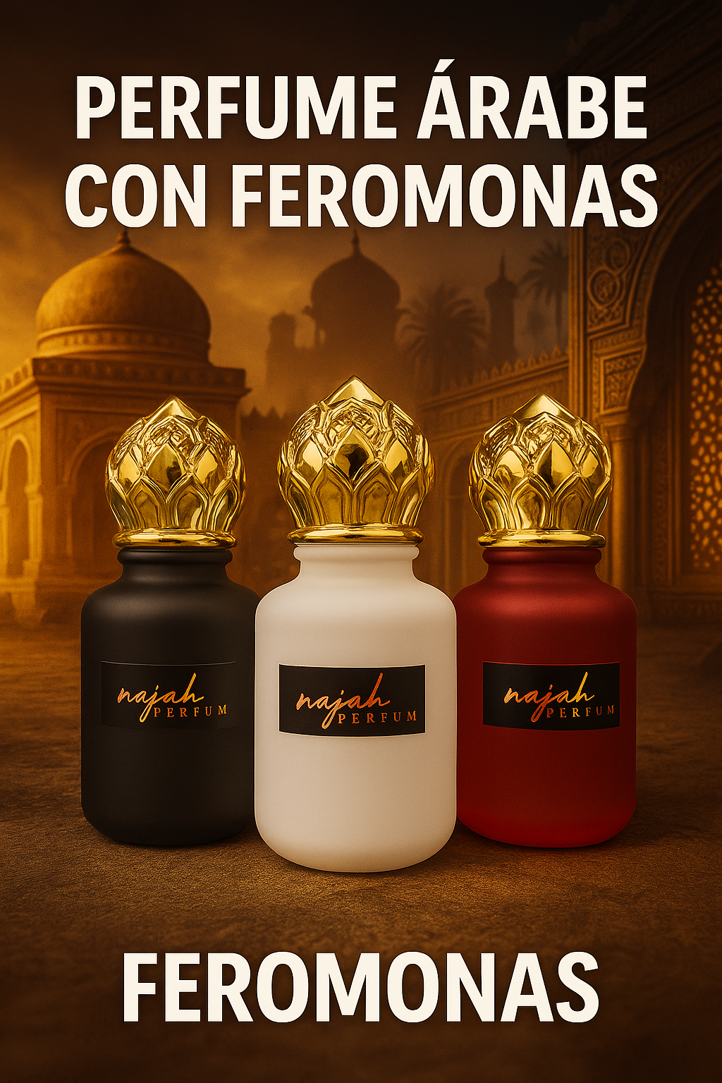 Najah Perfume Arabe Feromonas Concentrado x60 ml
