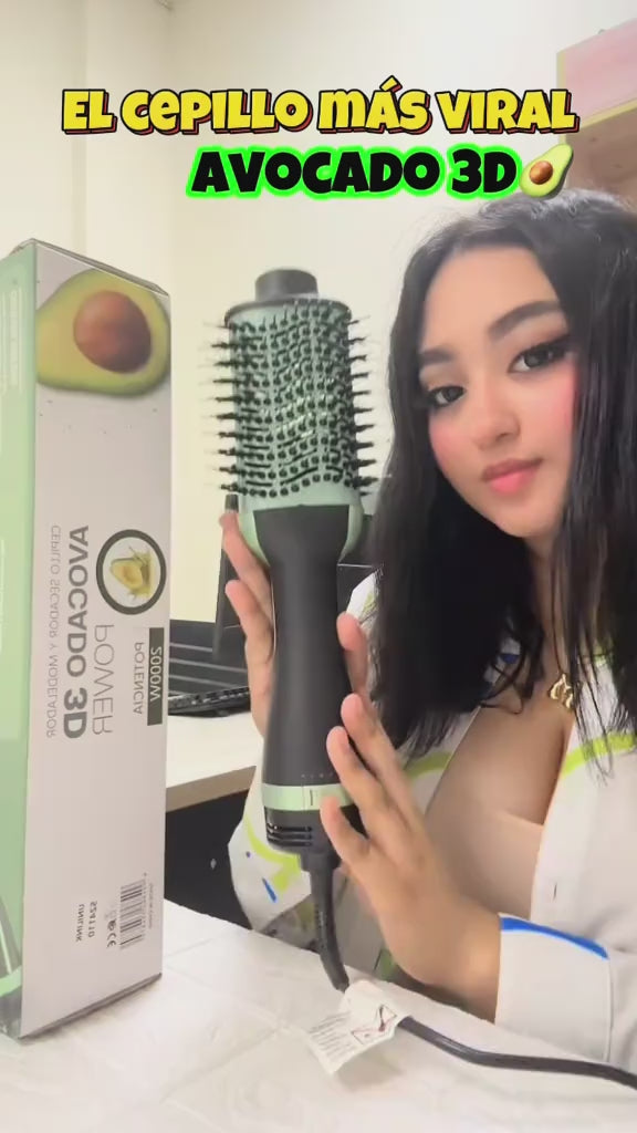 Cepillo Secador Voluminizador Aguacate