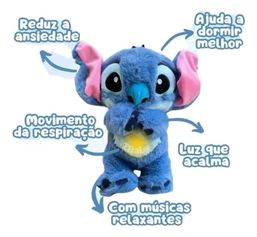 Peluche Stitch  Anti-stress que Respira