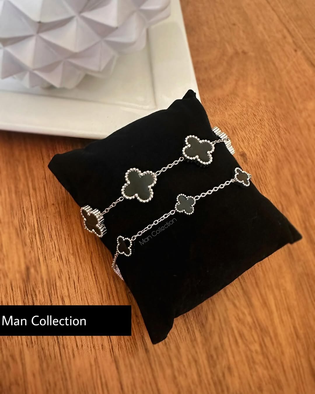 Pulsera Trebol Van Cleef 14K + Caja Regalo